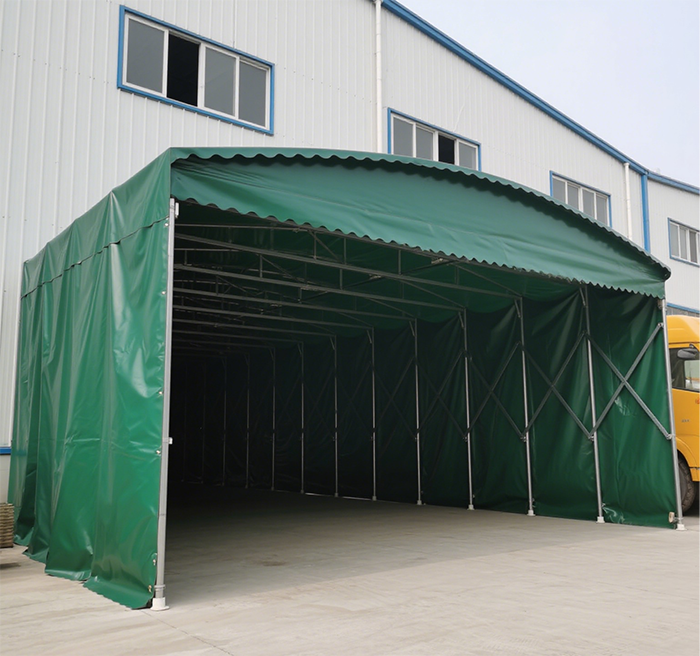 sliding shed